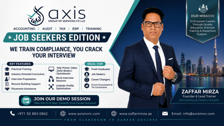 UAE VAT & Corporate Tax – Jobseeker Edition